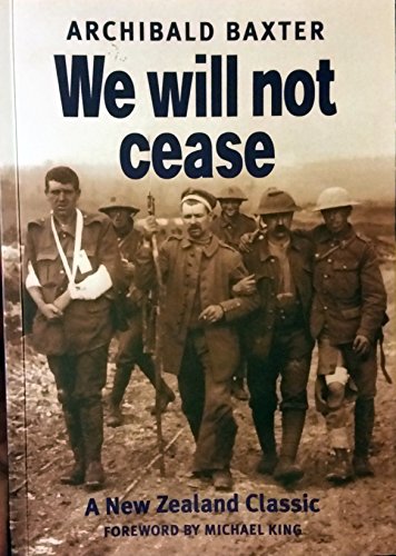 Stock image for We Will Not Cease for sale by Bear Pond Books