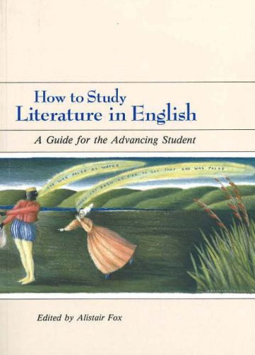 Imagen de archivo de How to Study Literature in English a la venta por Book Express (NZ)