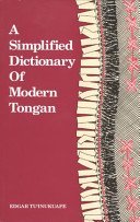 9780908597093: Simplified Dictionary Of Modern Tongan