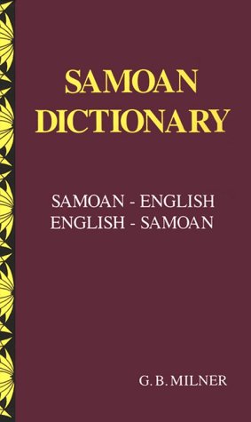 9780908597123: Samoan Dictionary: Samoan-English English-Samoan