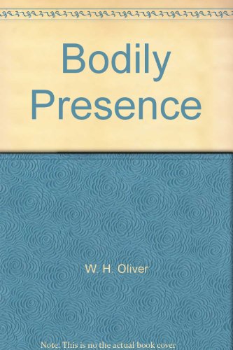 Stock image for Bodily presence. Words/paintings for sale by Book Express (NZ)