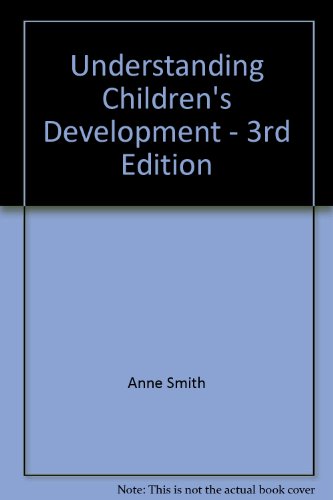 Imagen de archivo de Understanding Children's Development a la venta por Book Haven