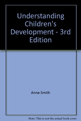 9780908912414: Understanding Children's Development - 3rd Edition