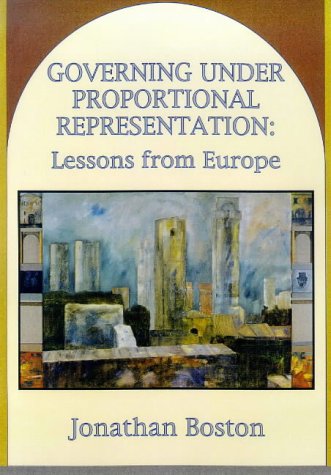 Beispielbild fr Governing under Proportional Representation. Lessons from Europe. zum Verkauf von Antiquariat Dr. Rainer Minx, Bcherstadt