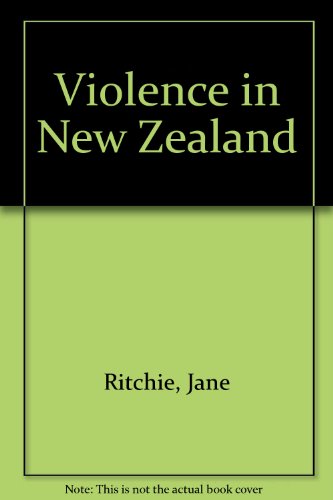Stock image for Violence in New Zealand for sale by Book Express (NZ)