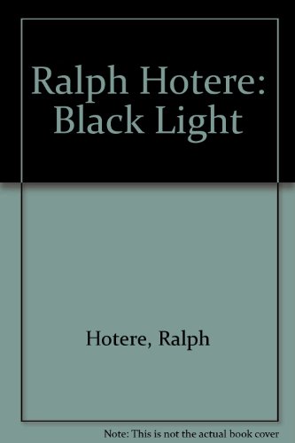 Stock image for Ralph Hotere Black Light : Major Works Including Collaborations with Bill Culbert for sale by Last Exit Books