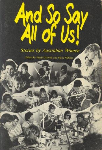 9780909325398: And So Say All of Us: Stories by Australian Women