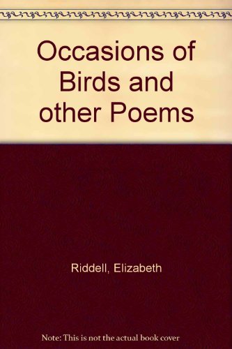 9780909422141: Occasions of Birds and other Poems