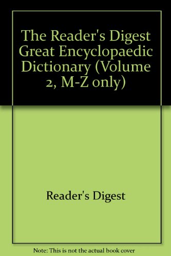 9780909486082: The Reader's Digest Great Encyclopaedic Dictionary
