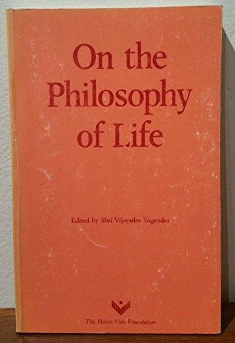 9780909698041: On the philosophy of life