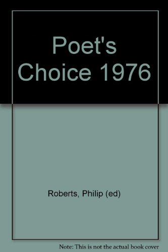 Imagen de archivo de Poet's Choice 1976 a la venta por Global Village Books