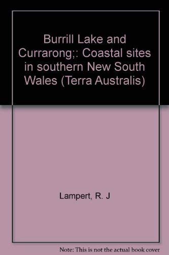 Stock image for Burrill Lake and Currarong;: Coastal sites in southern New South Wales (Terra Australis) for sale by The Book Bin