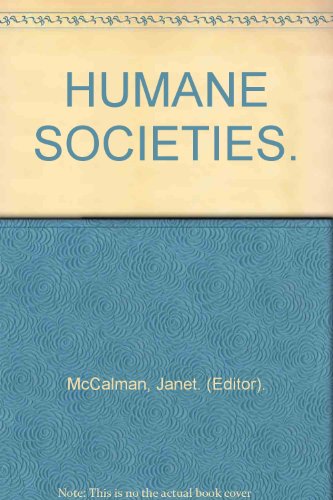 Stock image for Humane Societies for sale by Salsus Books (P.B.F.A.)