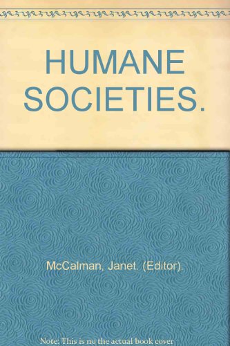 9780909897482: Humane Societies