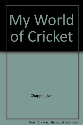 Imagen de archivo de My World of Cricket a la venta por Syber's Books