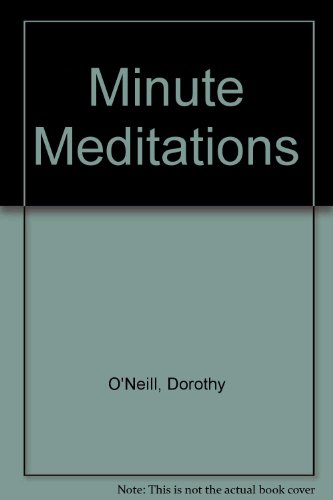 Imagen de archivo de Minute Meditations a la venta por The Book Squirrel Limited