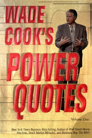 Stock image for Wade Cook's Power Quotes for sale by SecondSale