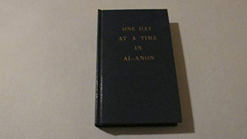 Imagen de archivo de One Day at a Time in Al-Anon Video-Games a la venta por ThriftBooks-Dallas