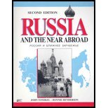 Beispielbild fr Russia and the Near Abroad -Second Edition zum Verkauf von Wonder Book