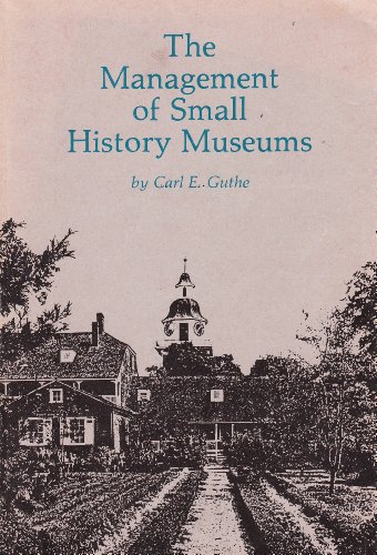 Stock image for Management of Small History for sale by Better World Books