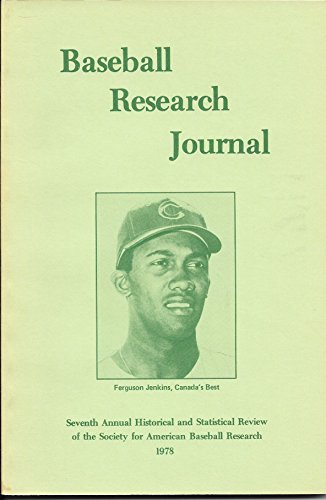 9780910137058: The Baseball Research Journal, 1978