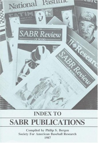 Index to SABR Publications