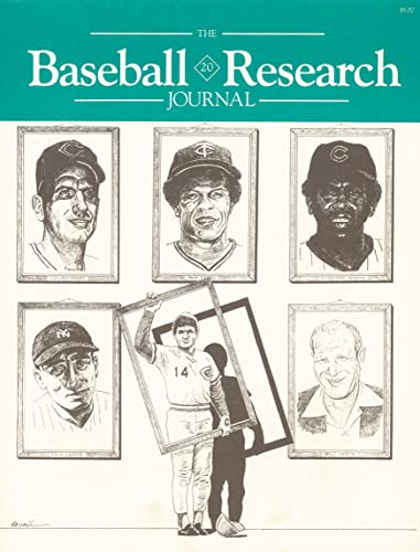 Imagen de archivo de The Baseball Research Journal (BRJ), Volume 20 a la venta por Once Upon A Time Books