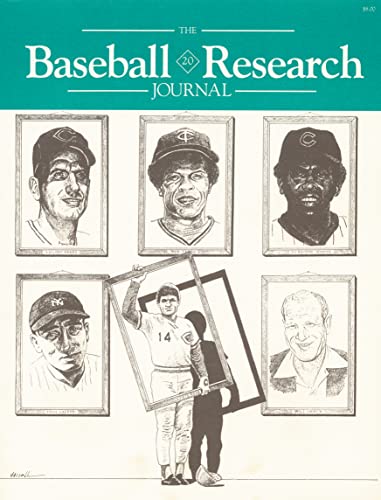 Stock image for The Baseball Research Journal Volume 20 for sale by Mike's Baseball Books