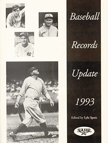 Imagen de archivo de Baseball Records Update 1993 a la venta por Lakeside Books