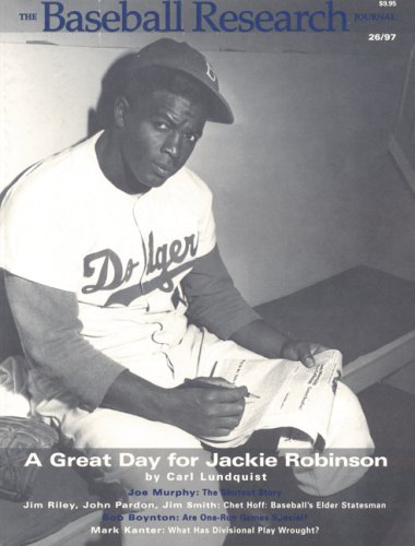 Beispielbild fr The Baseball Research Journal (BRJ), Volume 26 zum Verkauf von Once Upon A Time Books