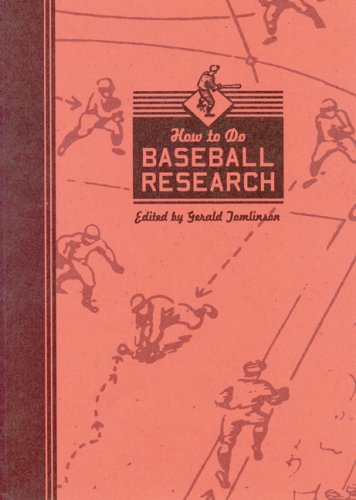 Beispielbild fr How to Do Baseball Research zum Verkauf von Wonder Book