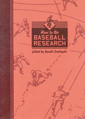Imagen de archivo de How to Do Baseball Research a la venta por Wonder Book