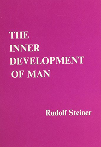 Inner Development of Man (9780910142182) by Steiner, Rudolf