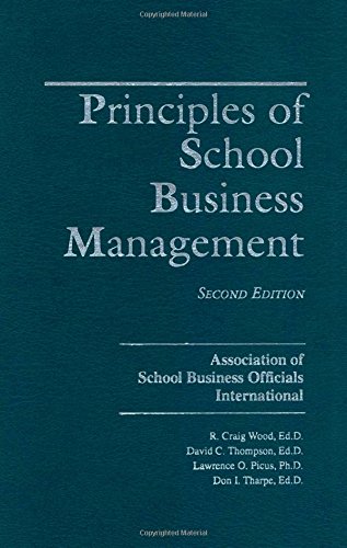 Stock image for Principles of School Business Management for sale by ZBK Books