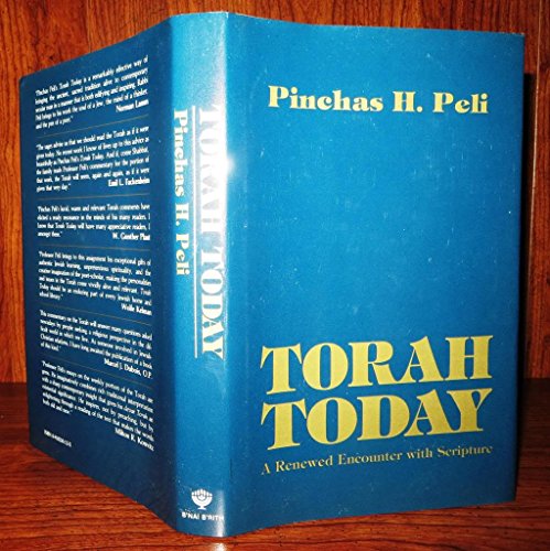 Beispielbild fr Torah Today: A Renewed Encounter With Scripture zum Verkauf von Wonder Book