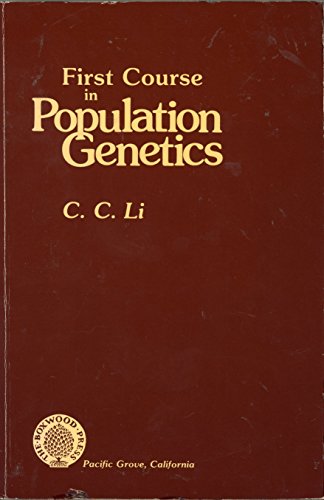 Stock image for First Course in Population Genetics for sale by HPB-Red