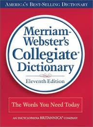 9780910301466: Merriam-Webster's Collegiate Dictionary (Red Kivar Binding with Jacket) 11th (eleventh) edition