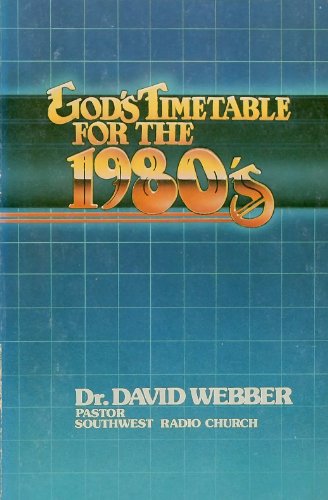 Beispielbild fr God's Timetable for the 1980's zum Verkauf von Wonder Book