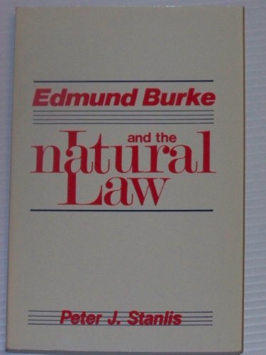 Stock image for Edmund Burke and the Natural Law for sale by Ergodebooks