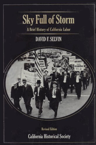 Beispielbild fr SKY FULL OF STORM,A BRIEF HISTORY OF CALIFORNIA LABOR zum Verkauf von WONDERFUL BOOKS BY MAIL