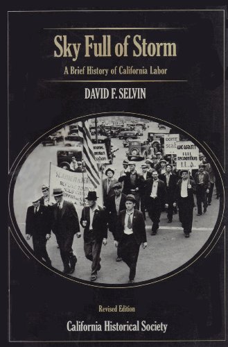 Imagen de archivo de SKY FULL OF STORM,A BRIEF HISTORY OF CALIFORNIA LABOR a la venta por WONDERFUL BOOKS BY MAIL