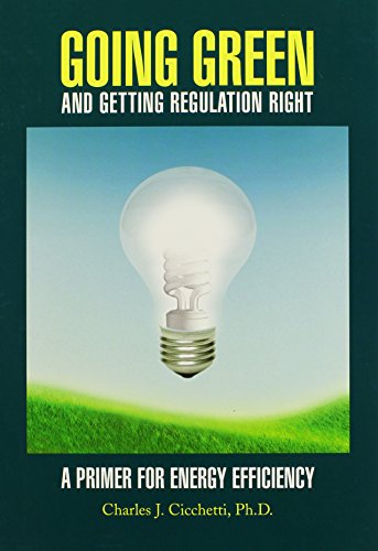 Beispielbild fr Going Green and Getting Regulation Right: A Primer on Energy Efficiency zum Verkauf von HPB-Ruby