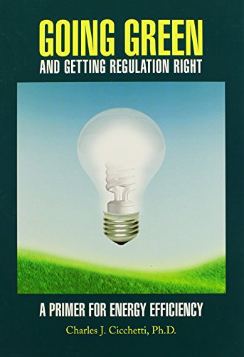 Imagen de archivo de Going Green and Getting Regulation Right: A Primer on Energy Efficiency a la venta por HPB-Ruby