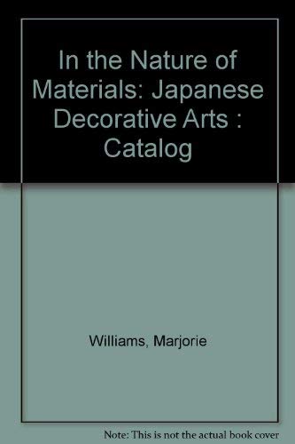 In The Nature of Materials, Japanese Decorative Arts.