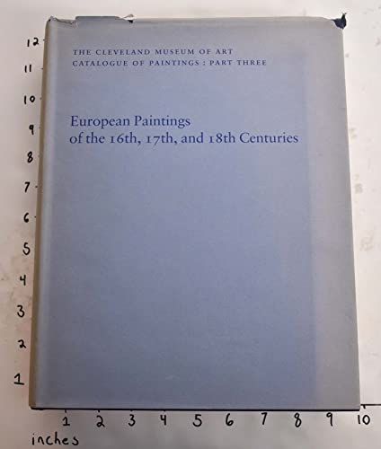 9780910386661: European Paintings, 16th, 17th and 18th Centuries