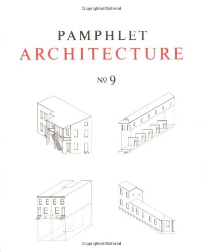 Beispielbild fr Rural and Urban House Types in North America (Pamphlet Architecture, 9) zum Verkauf von GoldenDragon