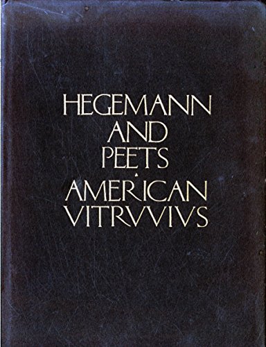 9780910413350: American Vitruvius /anglais: Architects' Handbook of Civic Art (Reprint Series)