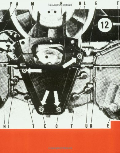 Pamphlet Architecture 12: Buliding: Machines