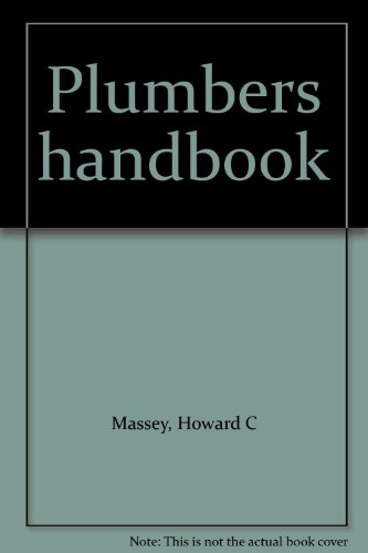 Beispielbild fr Plumbers handbook zum Verkauf von HPB-Emerald