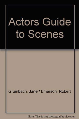 Beispielbild fr Actors Guide to Scenes zum Verkauf von Better World Books